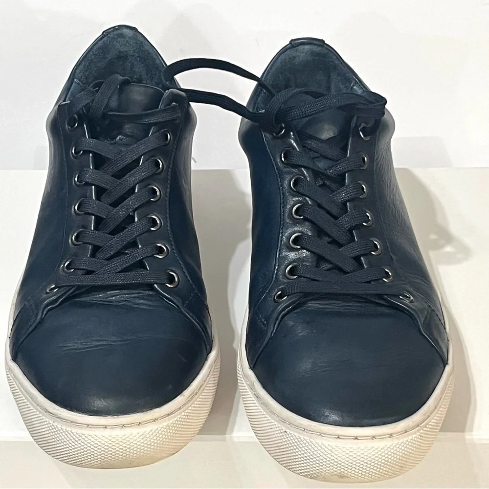 Thursday Boot Company Navy Blue Leather Sneakers size 8.5